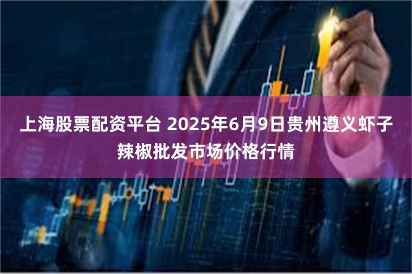 上海股票配资平台 2025年6月9日贵州遵义虾子辣椒批发市场价格行情